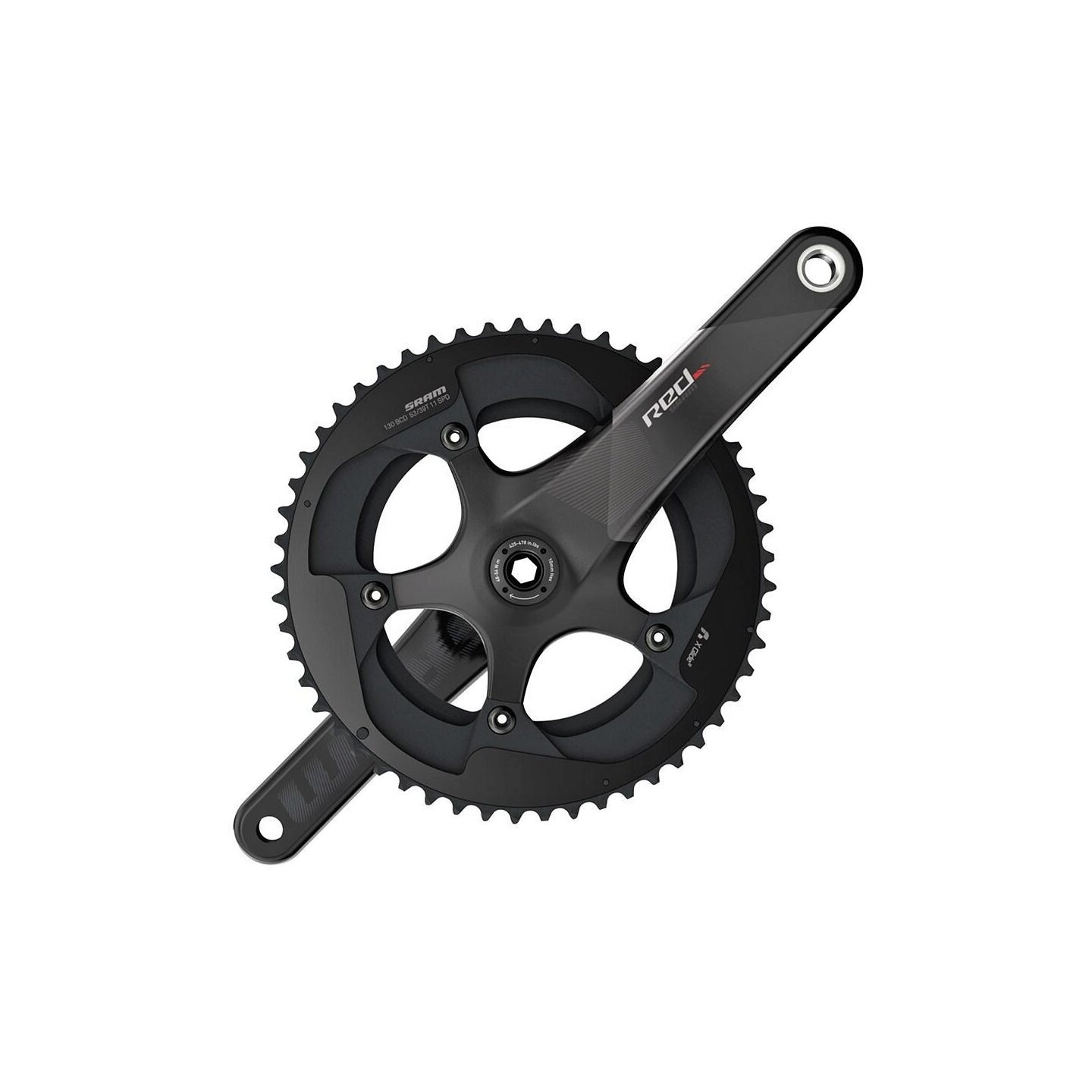 色移り有り 新品 SRAM RED 22 クランク GXP 53/39T 172.5mm