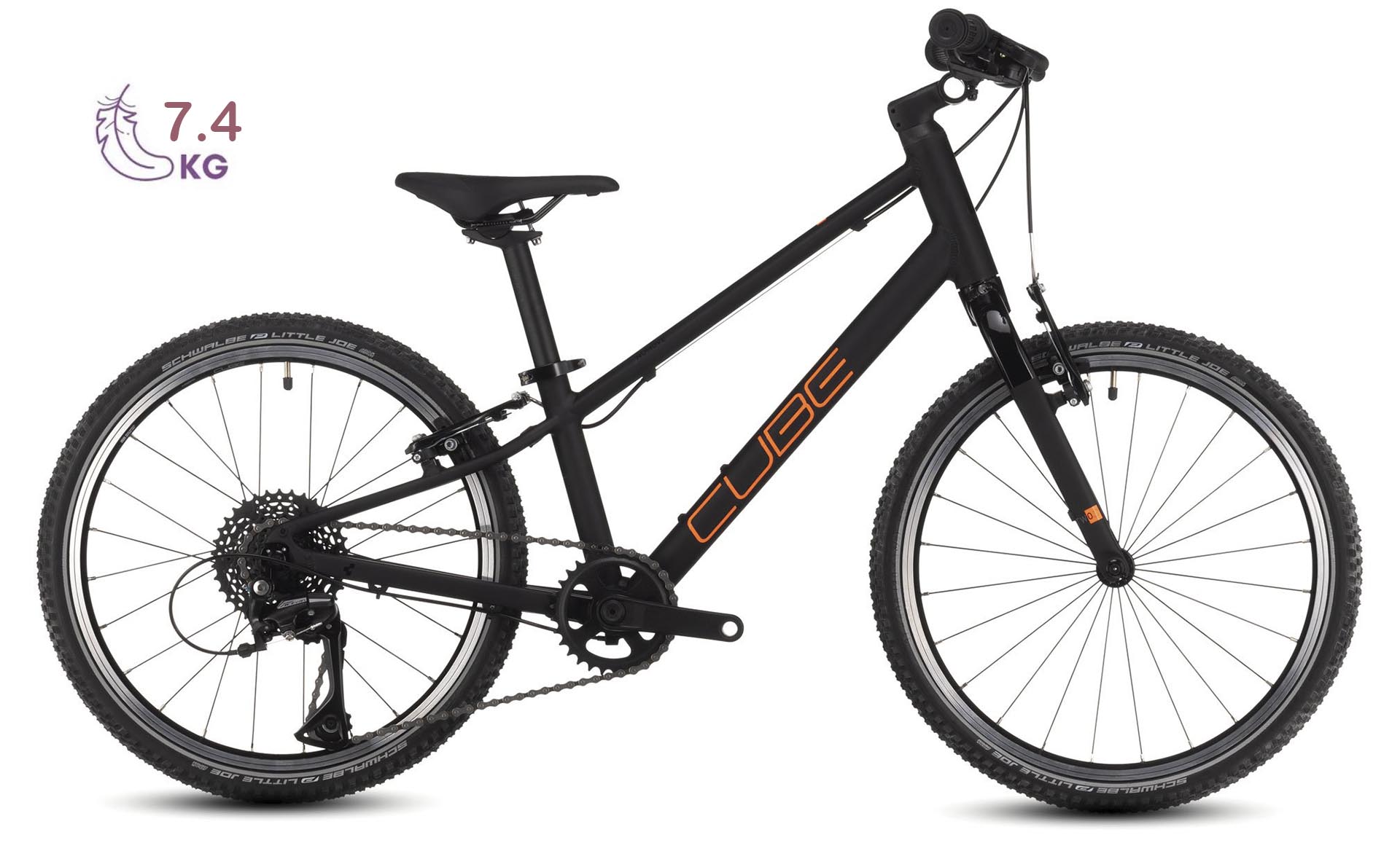 Bicycle Bicicleta Cube 20 Bike Cube Kid 200 Girl White´n´pink 20