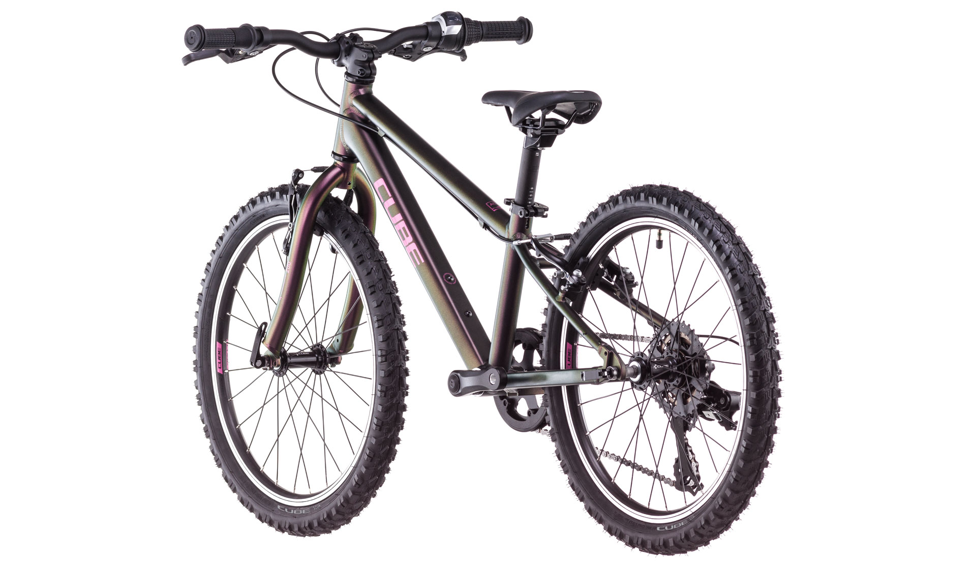 Copii BICICLETA CUBE ACID 200 MOLOTOV PINK 2025 roti 20&quot