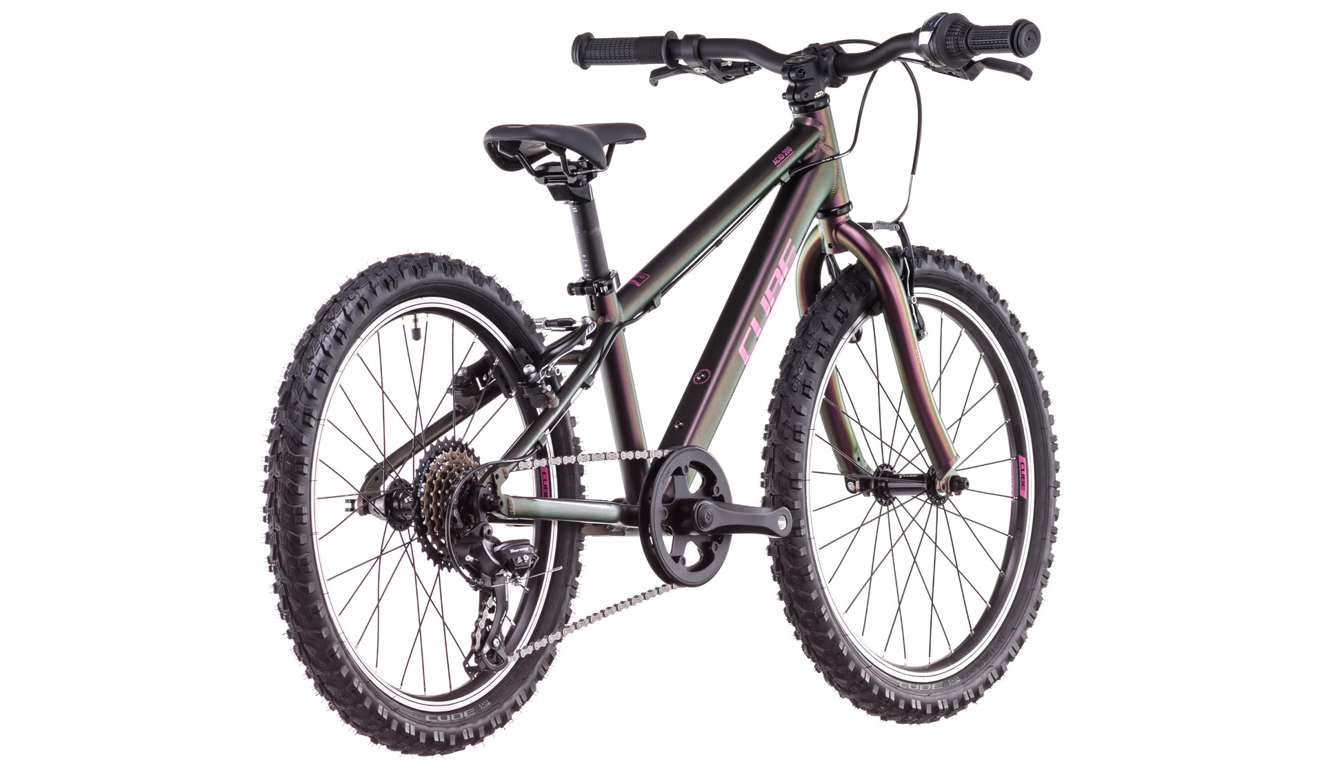 Copii BICICLETA CUBE ACID 200 MOLOTOV PINK 2025 roti 20&quot