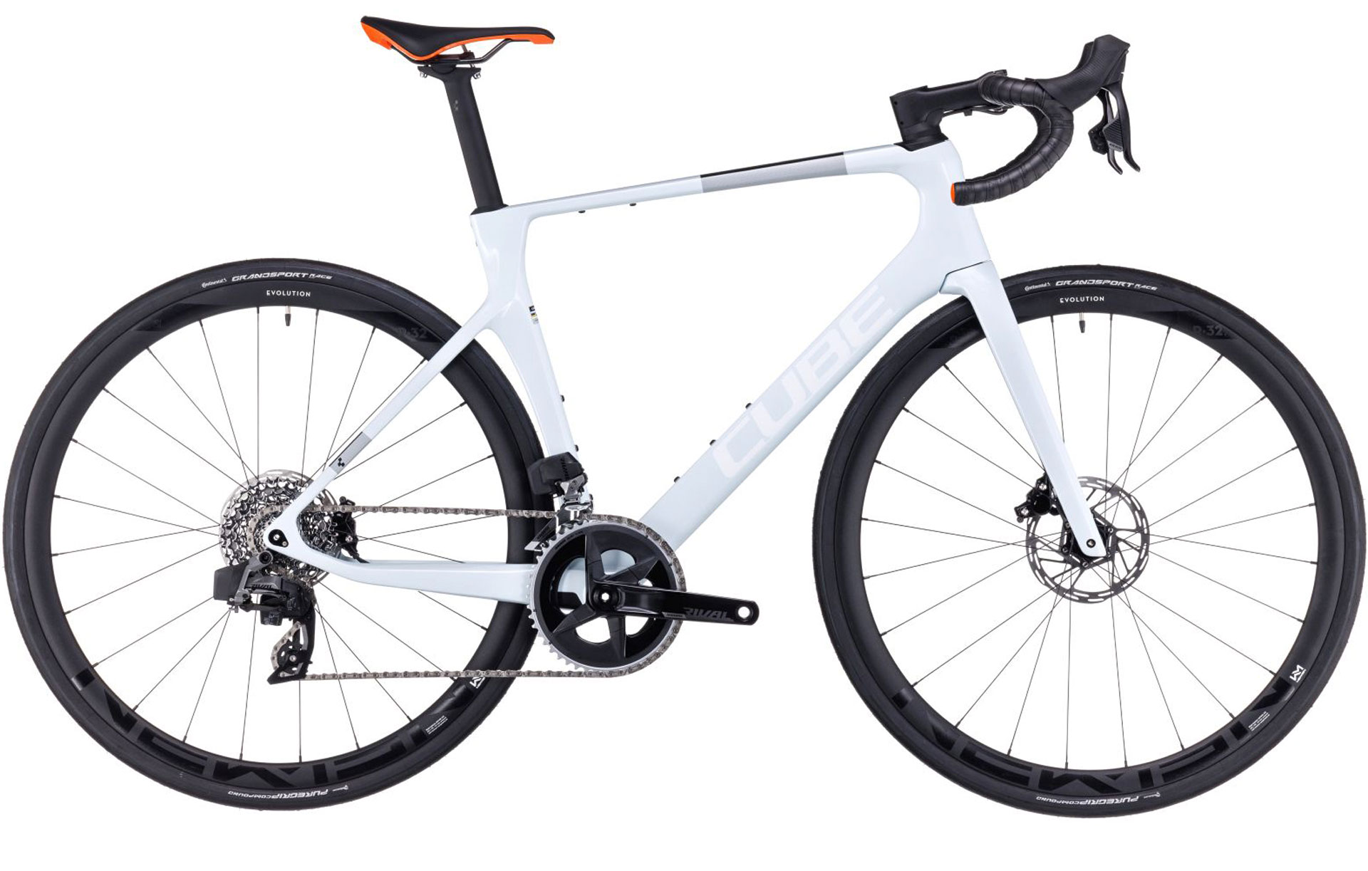Sosea Ciclocross BICICLETA CUBE AGREE C 62 PRO WHITE ORANGE