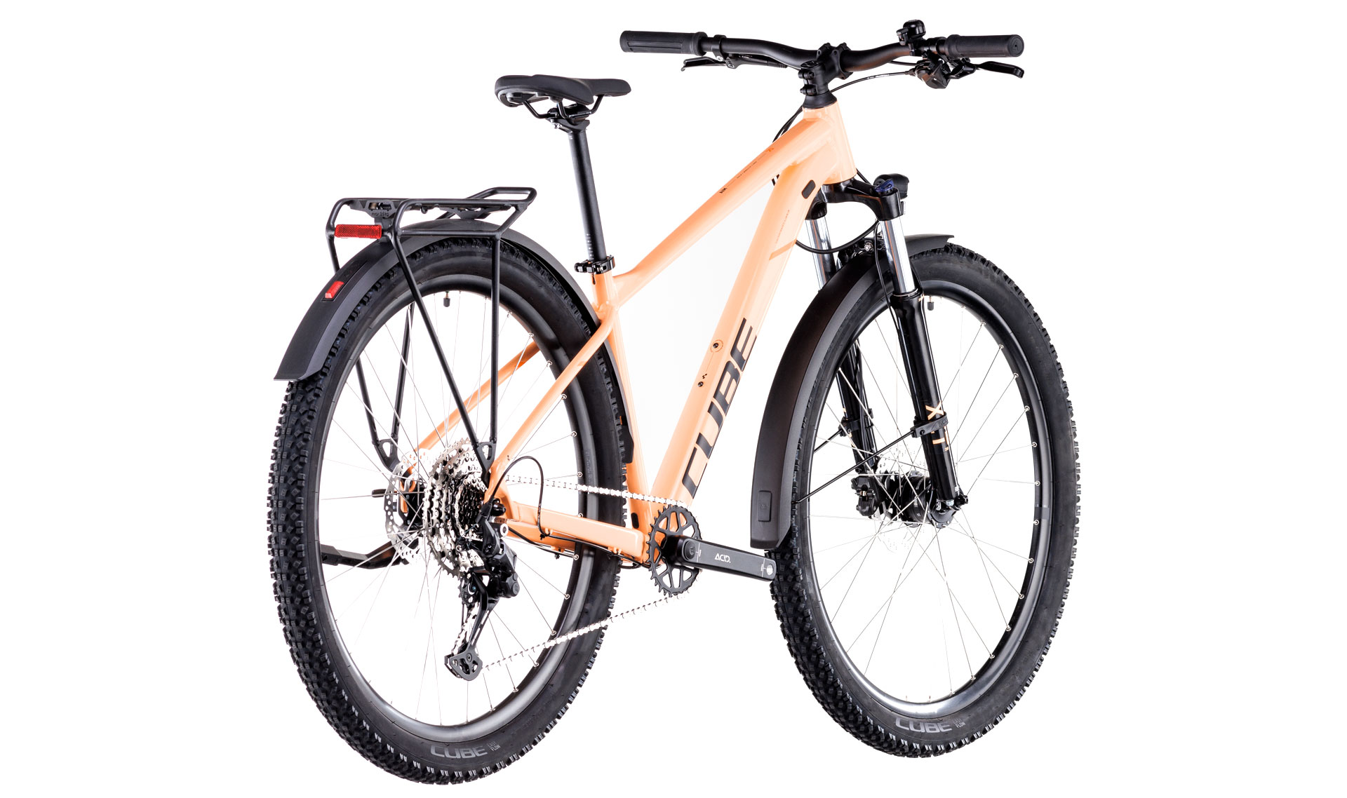 Mountain Bike BICICLETA CUBE AIM RACE ALLROAD TANGERINE