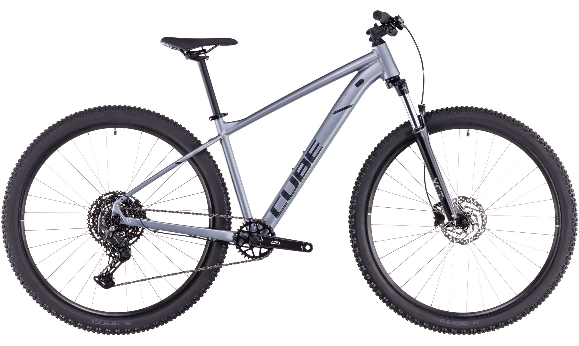 タカミヤ COMPACT GAME-GRII 605UL REALMETHOD Mountain Bike BICICLETA CUBE AIM RACE SLATEGREY RAINBOWBLACK