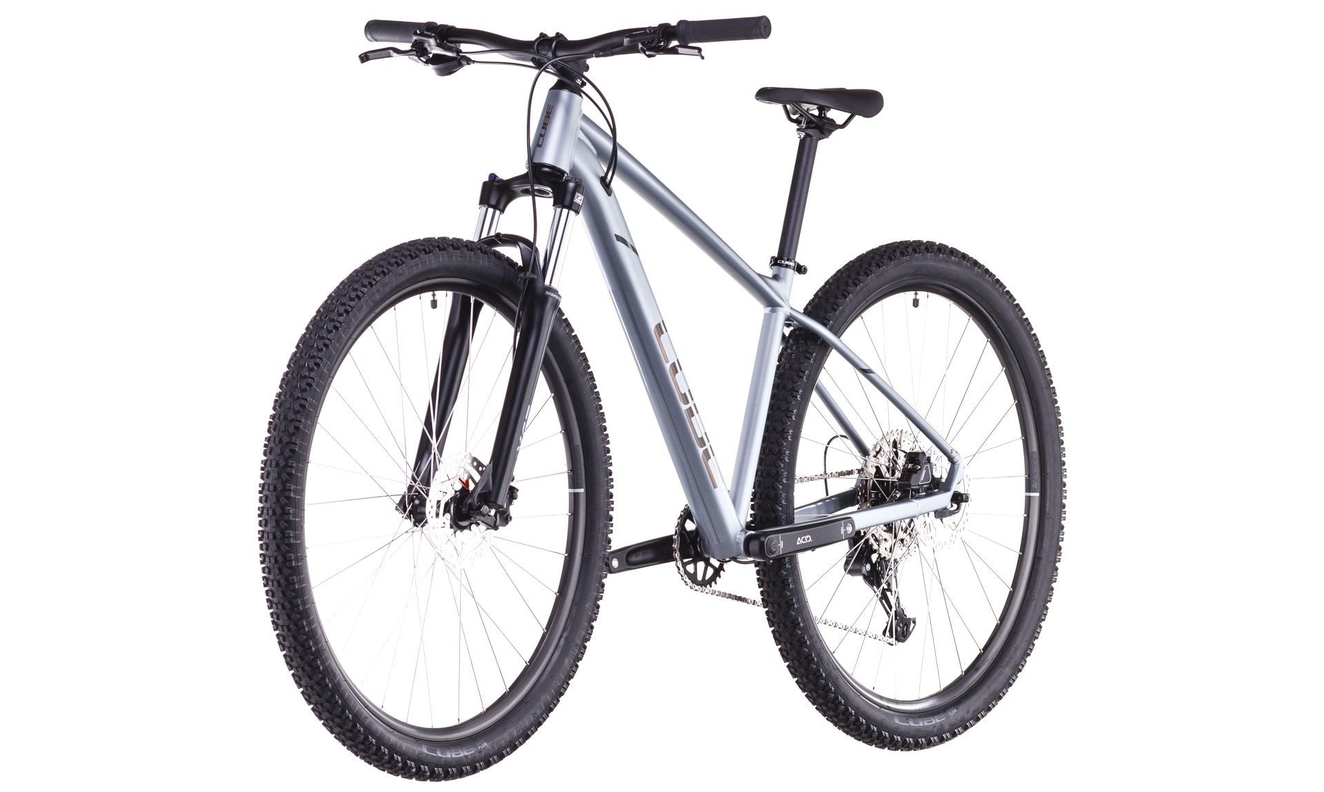 Mountain Bike BICICLETA CUBE AIM RACE SLATEGREY RAINBOWBLACK