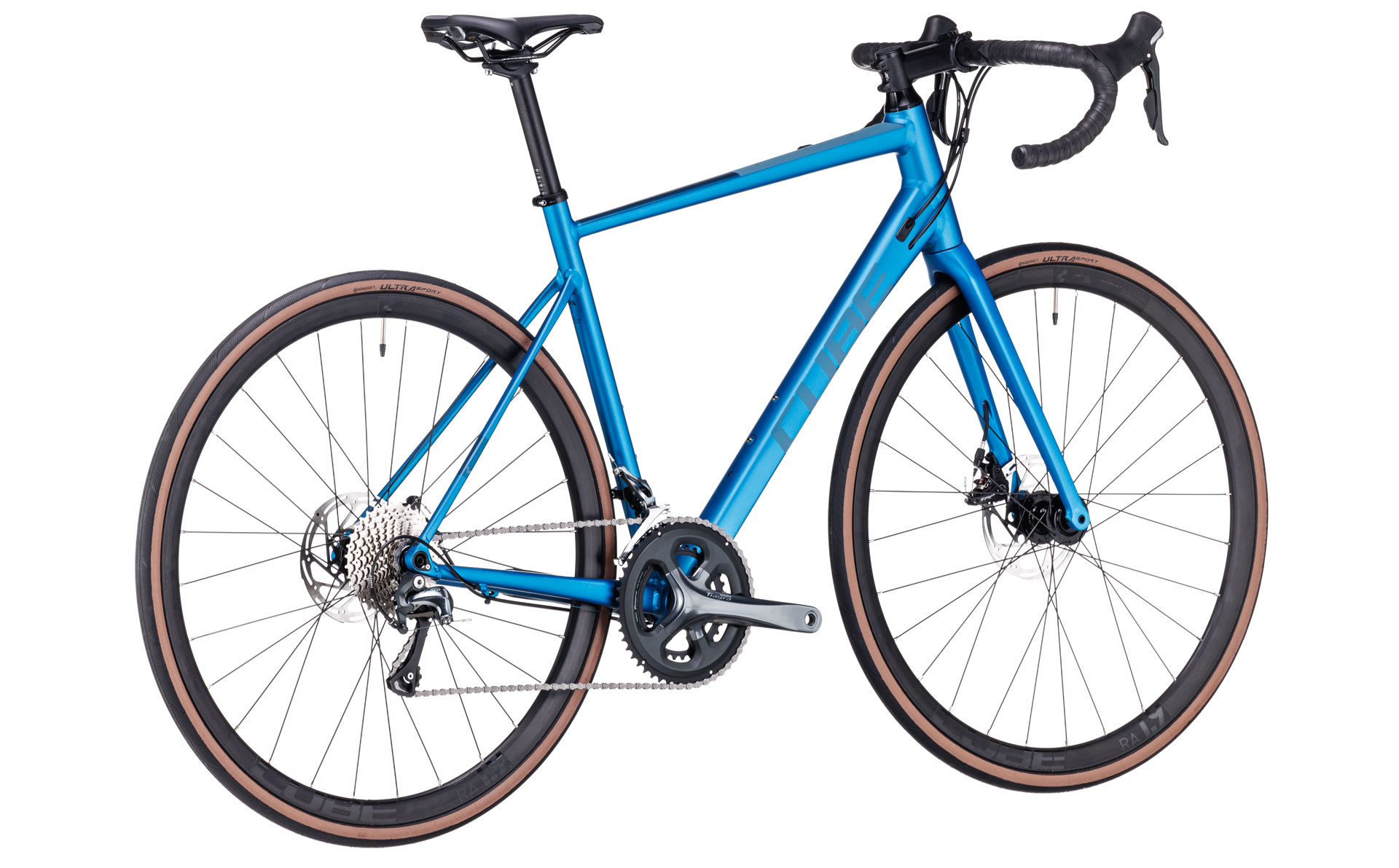 Sosea Ciclocross BICICLETA CUBE ATTAIN RACE BLUE SPECTRAL 20