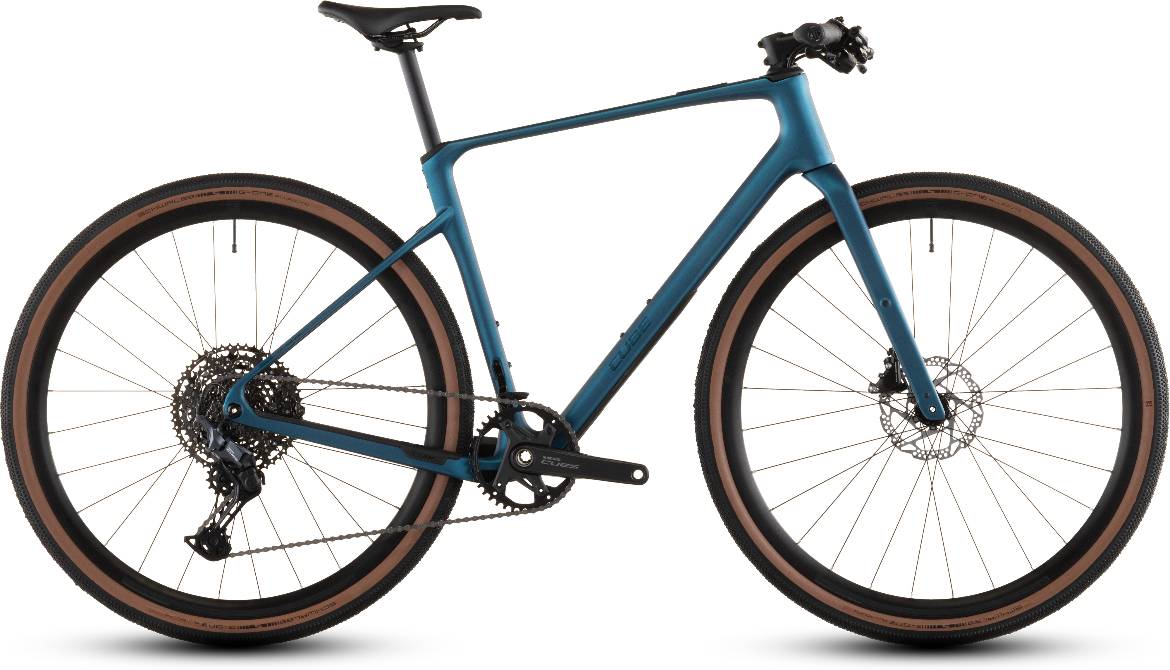 Trekking-Oras BICICLETA CUBE NULANE C:62 SLX ELECTRICBLUE BL
