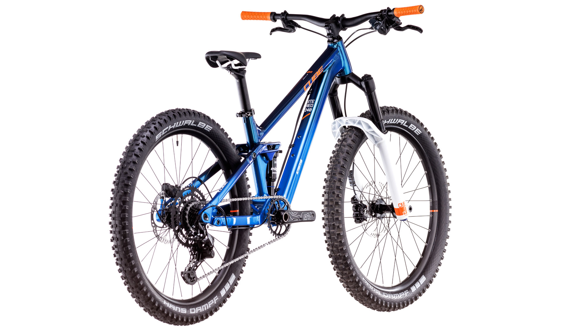 Copii BICICLETA CUBE STEREO 240 ONE ACTIONTEAM 2025 roti 24&
