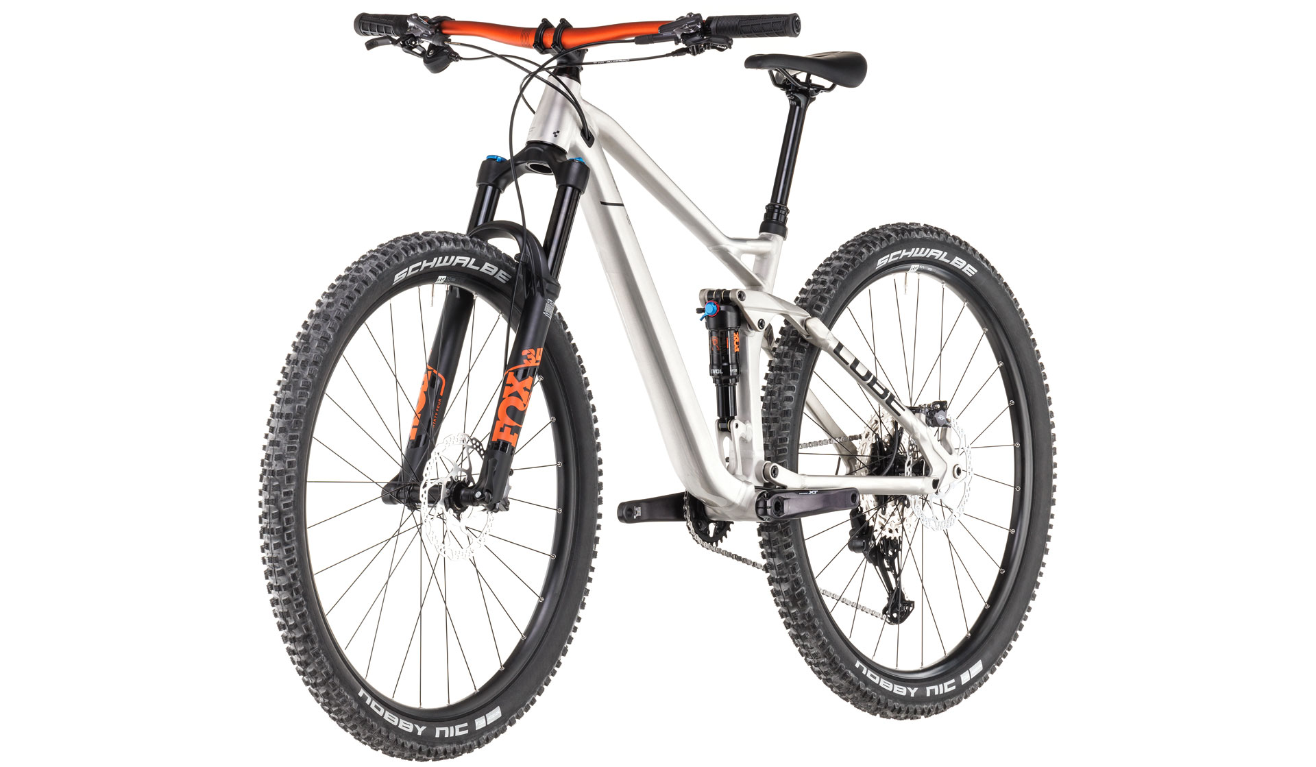 Mountain Bike BICICLETA CUBE STEREO ONE22 RACE RAWMETAL BLAC