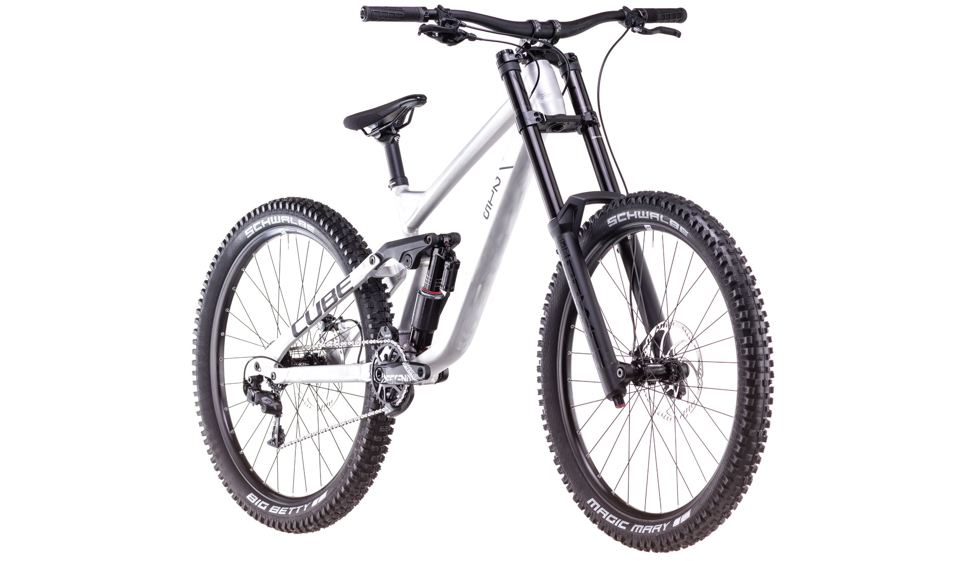 Mountain Bike BICICLETA CUBE TWO15 PRO 27.5 RAWMETAL BLACK 2
