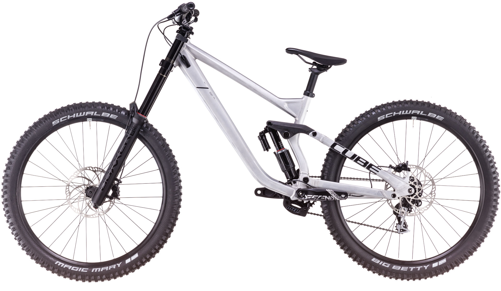 シェアハピ2 Mountain Bike BICICLETA CUBE TWO15 PRO 27.5 RAWMETAL BLACK 2