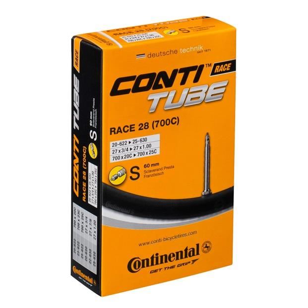 Camere CAMERA BICICLETA CONTINENTAL RACE 28 PRESTA 700X18&gt