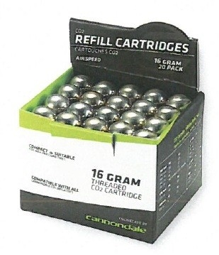 Vet Gun CO2 Canisters – 25gm 6-Pack For Livestock Insecticide Dispenser, Shoots 20-25 Rounds Each