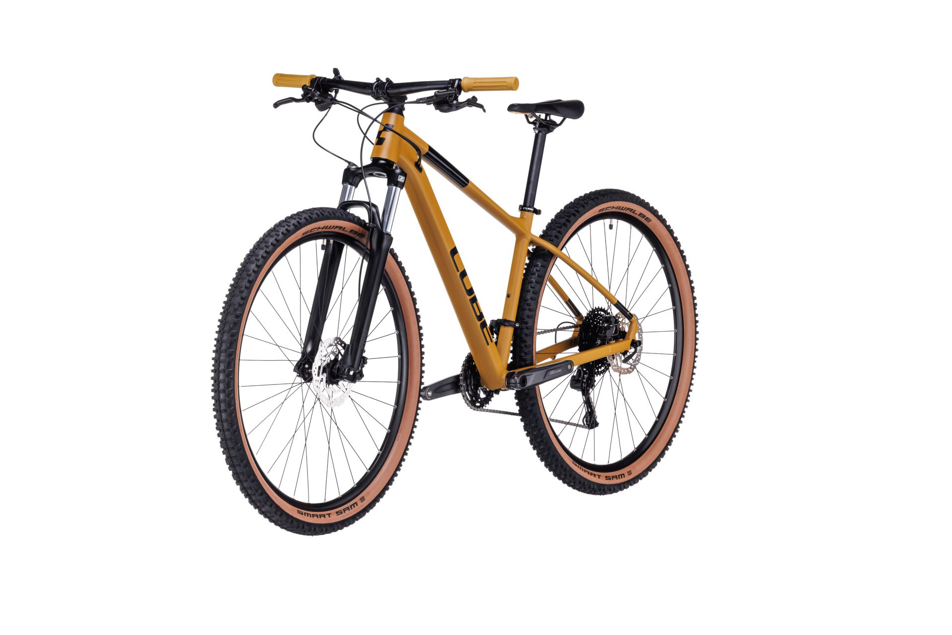Mountain Bike BICICLETA CUBE AIM EX CARAMEL BLACK 2023 CADRU...
