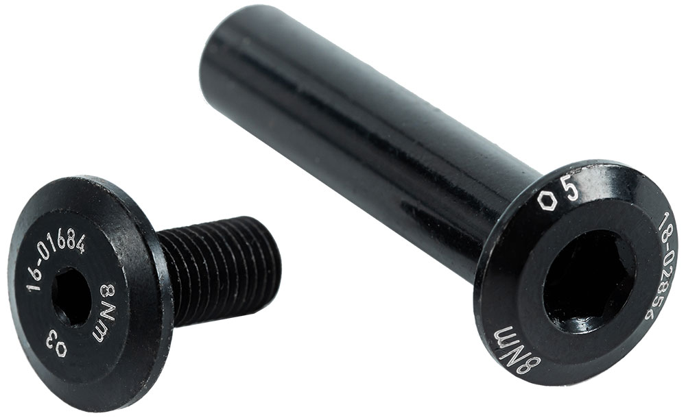 Cadre CUBE SHOCK MOUNT AXLE PIVOT SET STEREO HYBRID KIT 8529