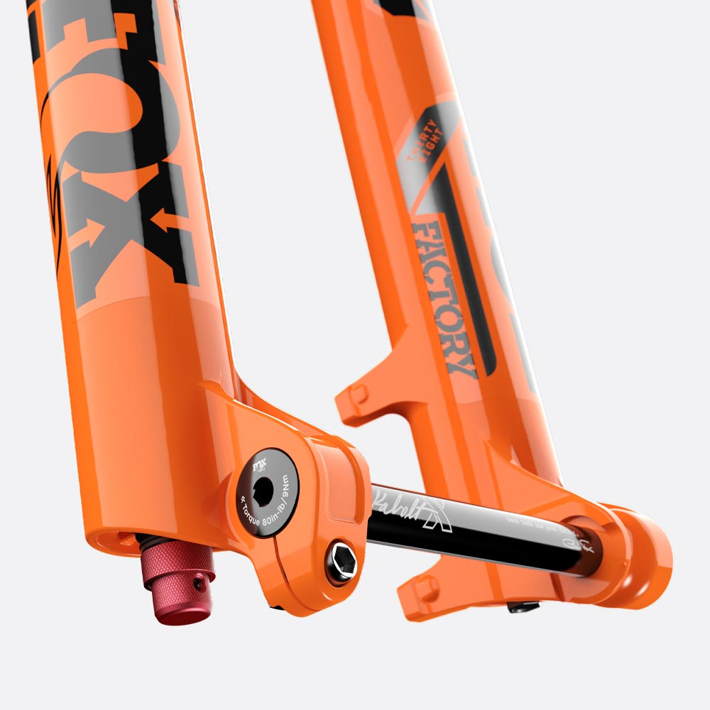 Furci cu suspensie FURCA FOX 29 38 F-S GRIP X2 BLK ORANGE 18