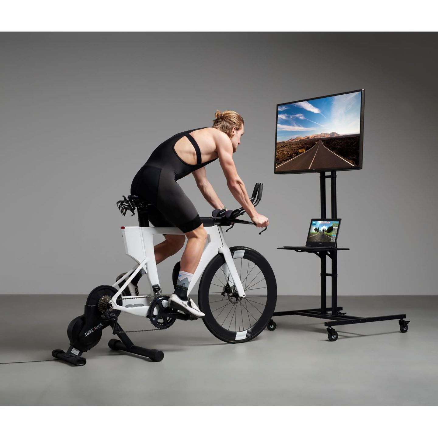 Trainer Vélo Support Ipad Home Trainer Support Tablette, Support Téléphone  Portable, Vélo Orientable à