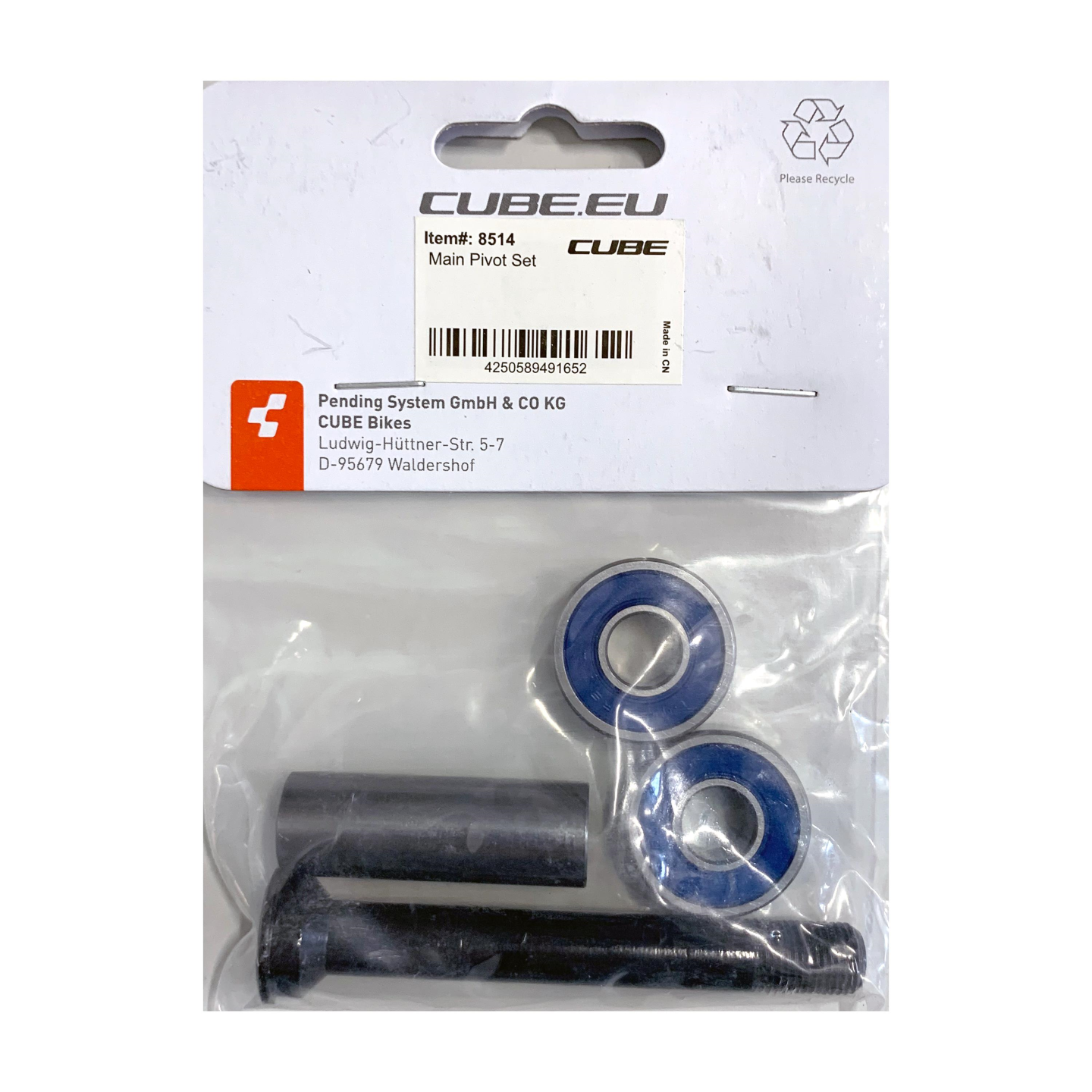 Cadre Kit rulmenti CUBE Main Pivot Set 8514 (19_FSV12029)