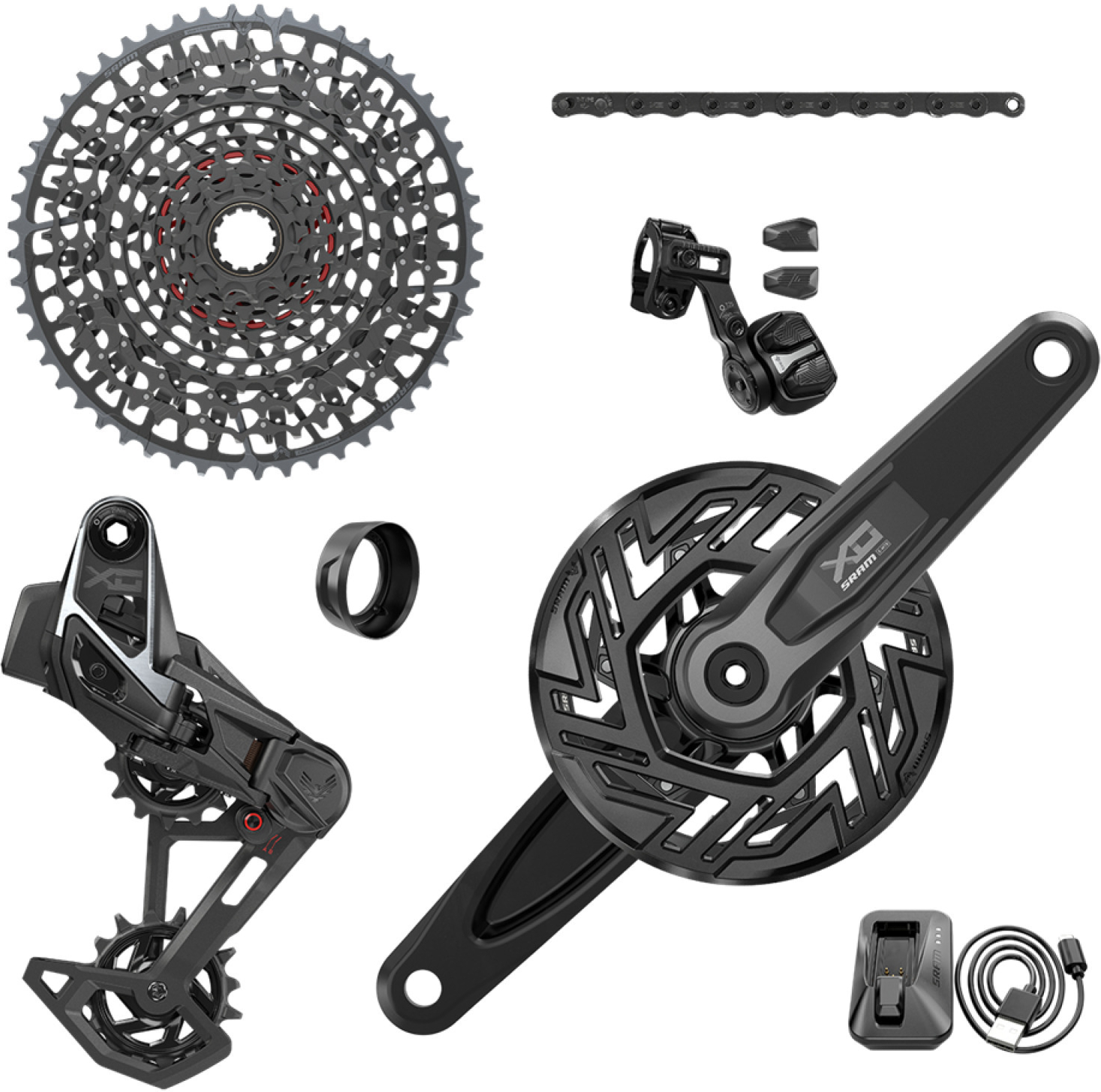 SRAN NX EAGLE DESC グループセット 12速 MTB用 DUB 170㎜クランク 32T 新品未使用 SRAM NX 1-11s グループセット SRAM NX 11速 11s コンポセット SRAM NX 11