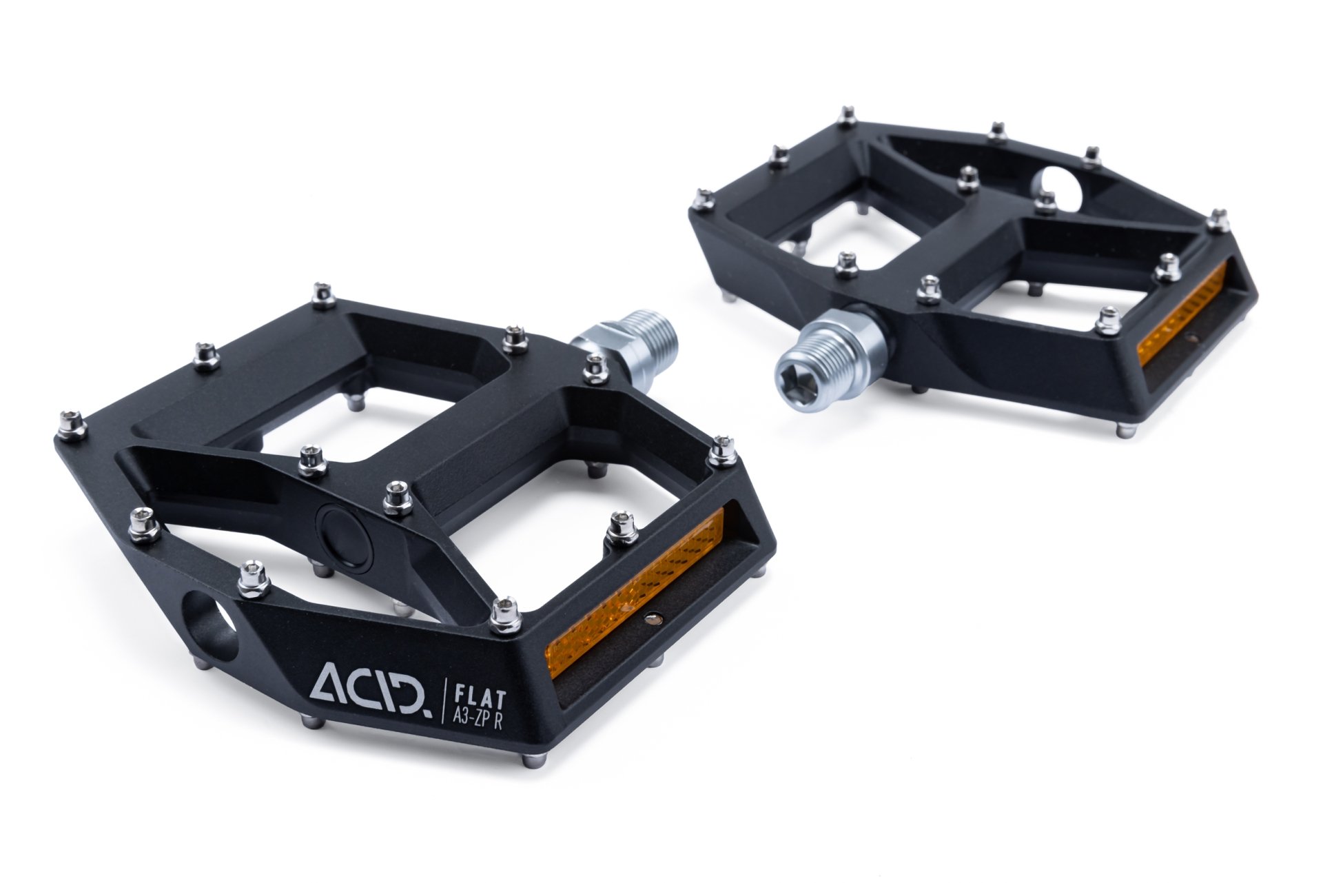 Pedale PEDALE ACID FLAT A3-ZP R NEGRU 92391 ACID BikeXpert.r