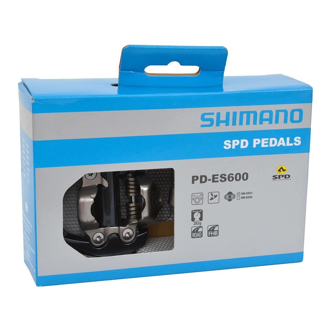 Pedale PEDALE AUTOMATE SHIMANO PD-ES600 SPD CU SM-SH51 EPDES