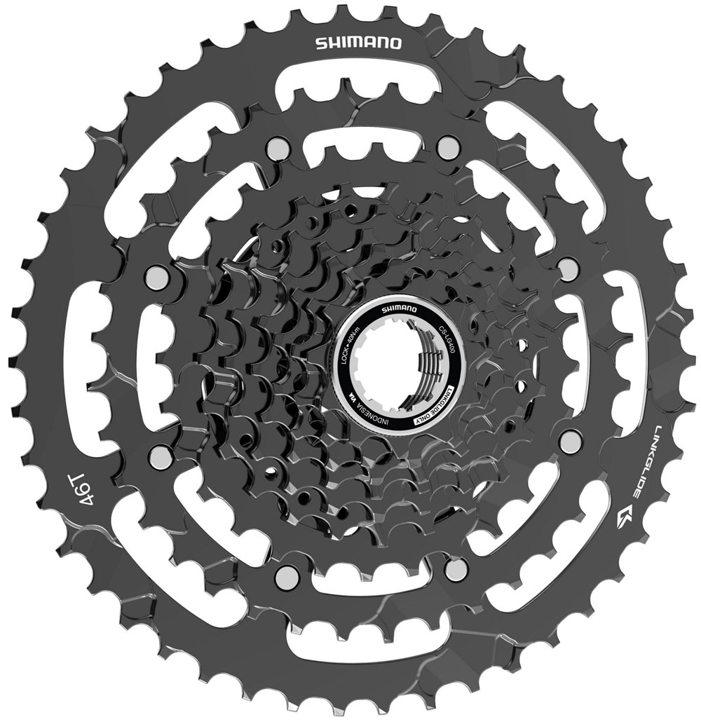 Pinioane PINIOANE SHIMANO CUES CS-LG400 9 VITEZE 11-46T ECSL Pinioane PINIOANE SHIMANO CUES CS-LG400 9 VITEZE 11-46T ECSL