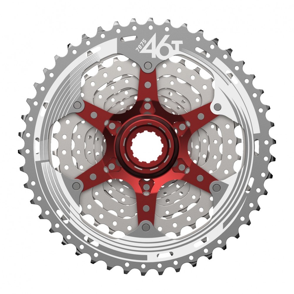 Pinioane PINIOANE SUNRACE CSMX3 10 VITEZE 11-46T SILVER CSMX