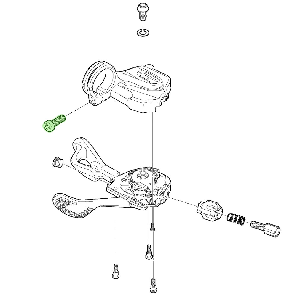 Piese si accesorii SURUB MANETA SHIMANO SL-M980 CLAMP BOLT M
