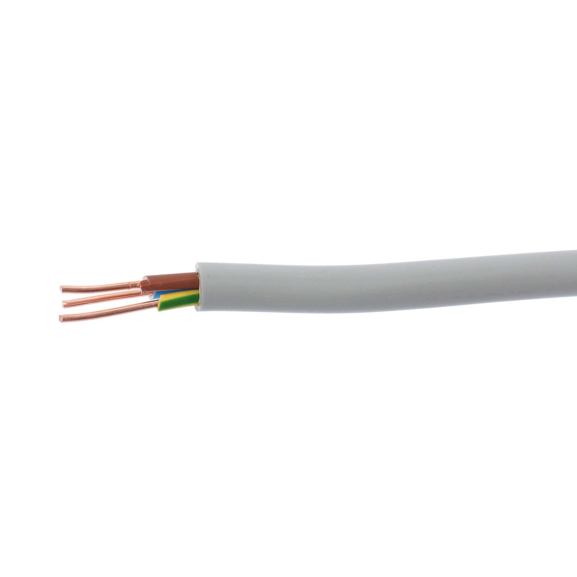 Conductori, cabluri si ghidaje pentru cabluri - Cablu electric CYYF, 3x2.5mm, masiv, bilden.ro