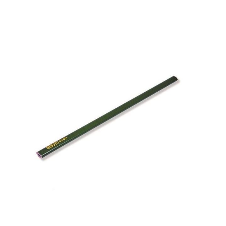 Accesorii pentru trasat - Creion pentru zidarie Stanley, verde Mina, tip 4H, 176mm, bilden.ro