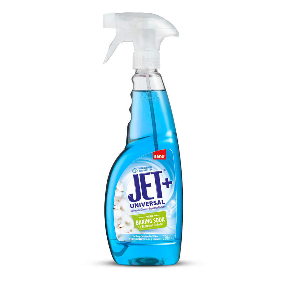 Solutii pentru curatenie si igiena - Detergent universal cu bicarbonat, Sano Jet, 750ml, bilden.ro
