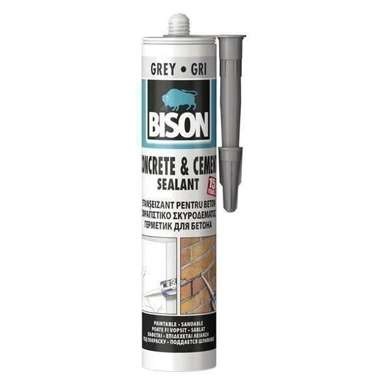 Adezivi  - Etanșeizant pentru beton BISON Concrete&Cement, 310ml, bilden.ro