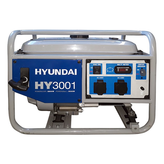 Generatoare de curent electric - Generator de curent monofazat Hyunday_HY3001 2.8KW, bilden.ro
