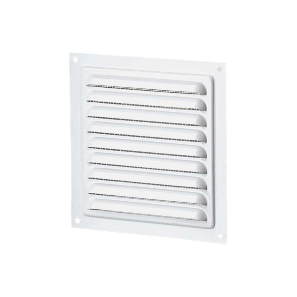 Grile de ventilatie, tubulatura si accesorii - Grila aluminiu cu plasa antiinsecte,VENTS,150x150mm, bilden.ro