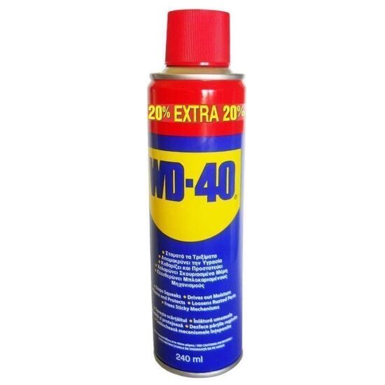 Spray vopsea si spray tehnic - Lubrifiant multifuncțional WD-40, 240ml, bilden.ro