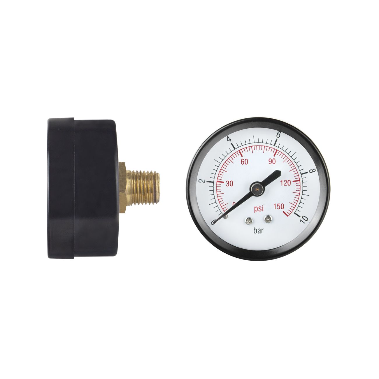 Apometre, manometre si termometre  - Manometru pt apa axial 0-12bar 1/4, bilden.ro