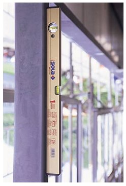 Livella A Bolla D'aria In Alluminio GOLD 2F, Lunghezza 80 Cm, Per Lavori Di Bricolage E Edilizia, Colore Oro