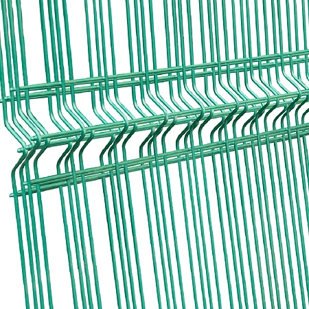 Panouri de gard - Panou gard plastifiat verde bordurat 2000 x 2500mm