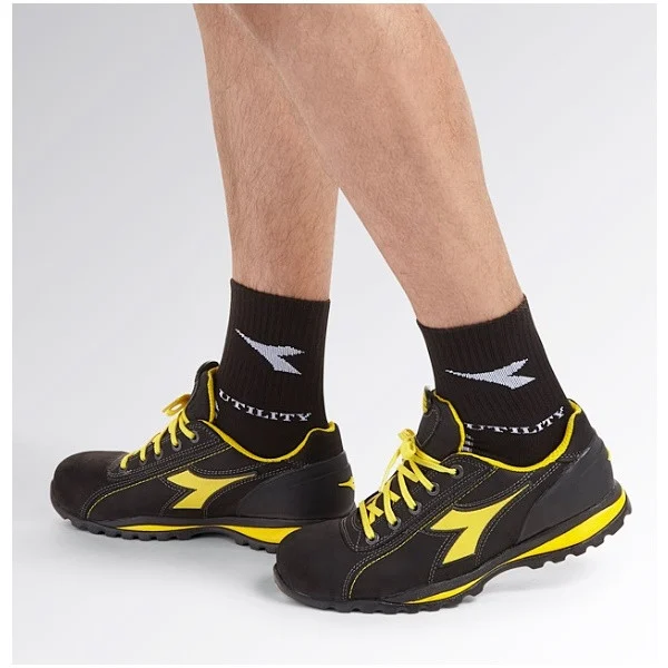 Pantofi protectie Diadora Glove Low black bombeu metalic S3 HRO SRA