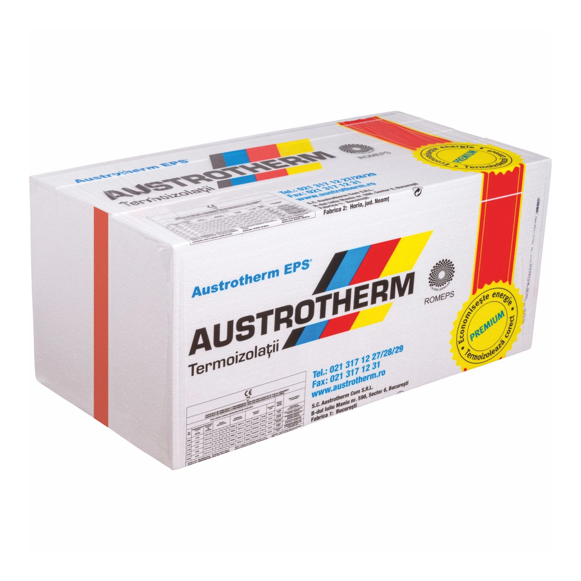 Polistiren expandat - Polistiren expandat Austrotherm, EPS AF 80, 100mm (2.5mp/bax), bilden.ro