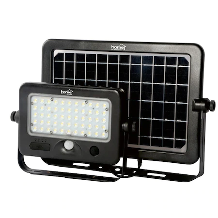 Proiectoare, iluminat stradal si industrial - Reflector Led solar, cu senzor de miscare, 10w, 1100 Lm