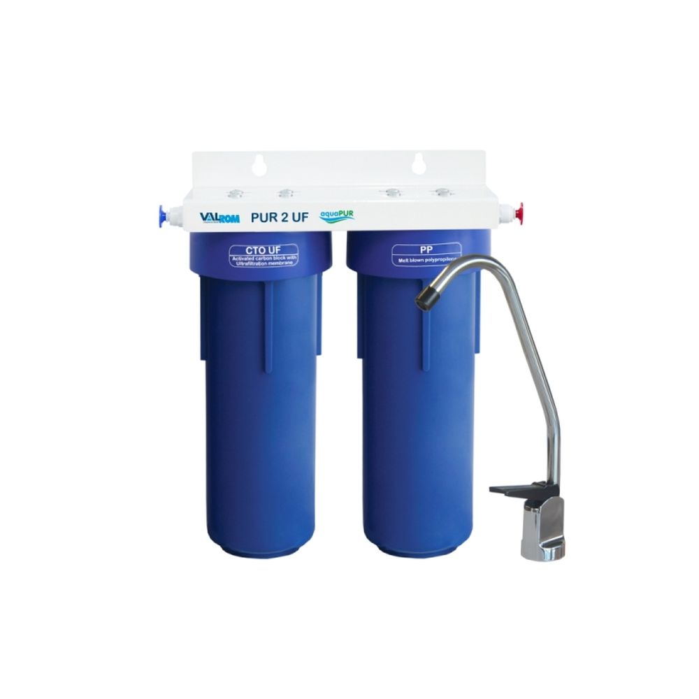 Carcase filtrare si sisteme de filtrare  - Sistem ultrafiltrare, Valrom AquaPur, PUR2 UF 10", bilden.ro