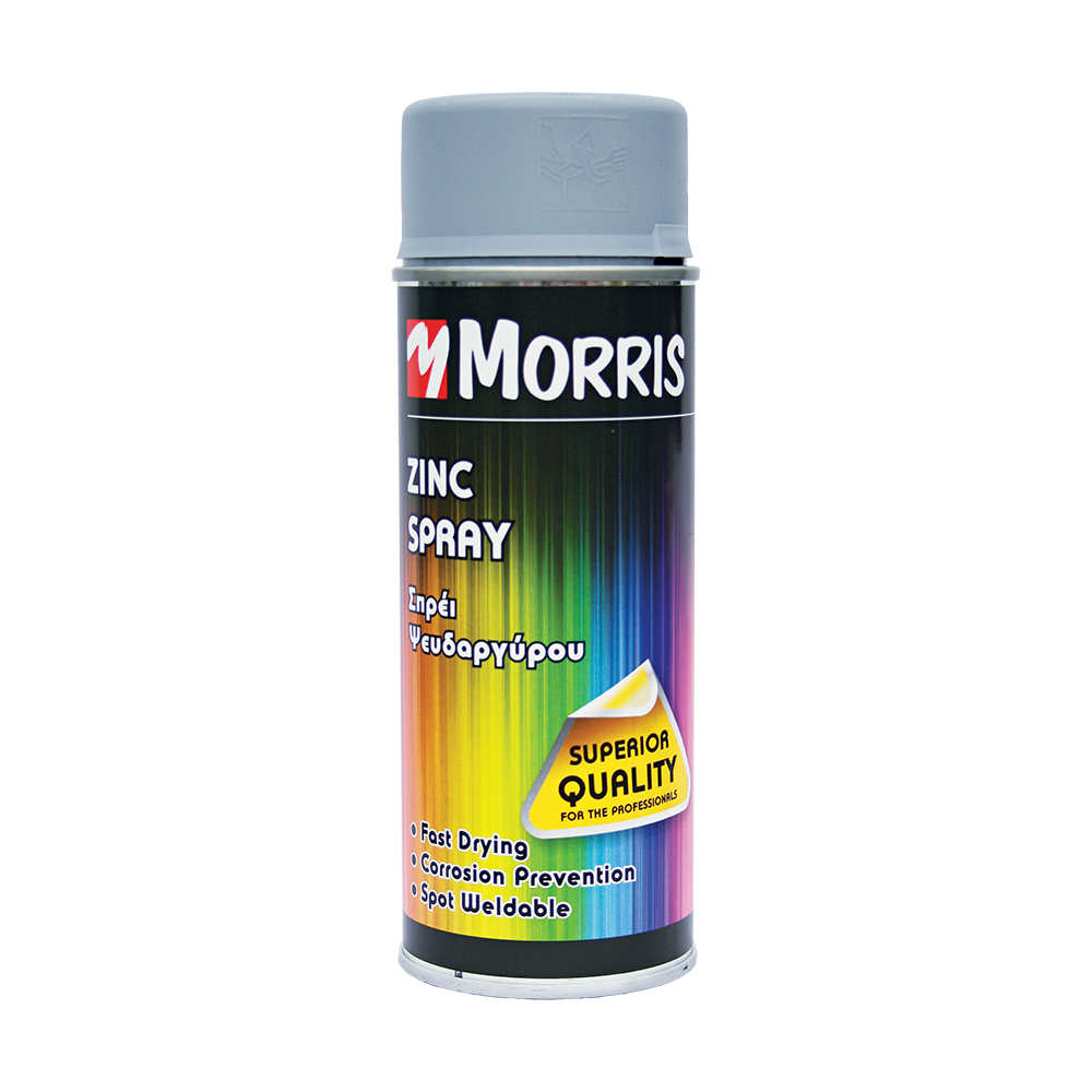 Spray vopsea si spray tehnic - Spray, Morris, gri zincat, 400ML, 28550, bilden.ro