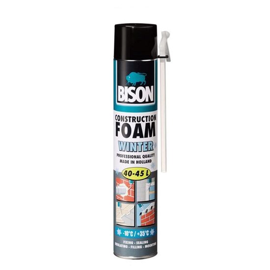 Spume poliuretanice - Spumă poliuretanică pentru iarnă BISON, cu aplicator, 700ml, bilden.ro