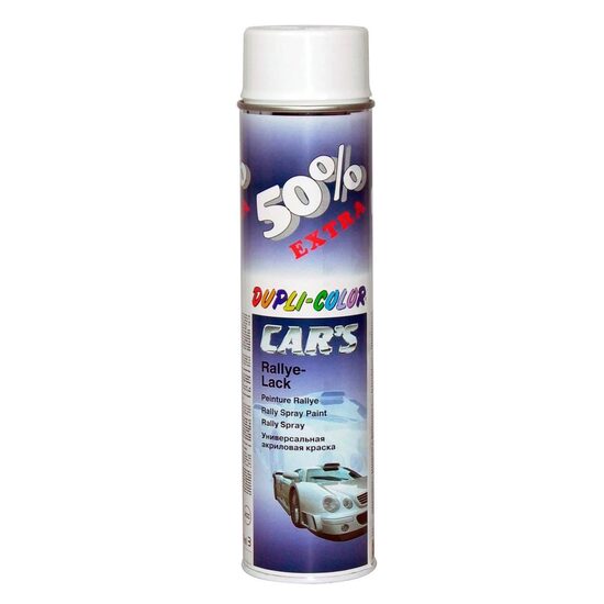 Spray vopsea si spray tehnic - Vopsea spray auto DUPLI-COLOR Car's, acrilică, alb lucios, 600ml, bilden.ro