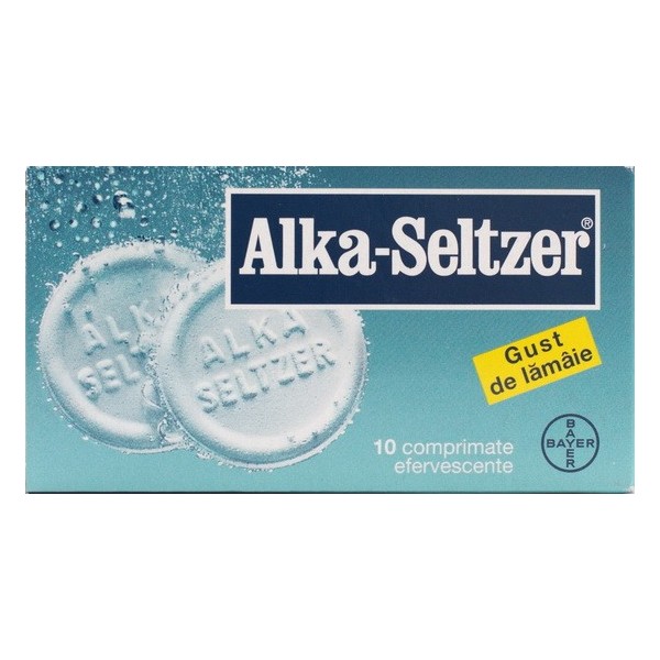 Alka Seltzer ,10 comprimate efervescente