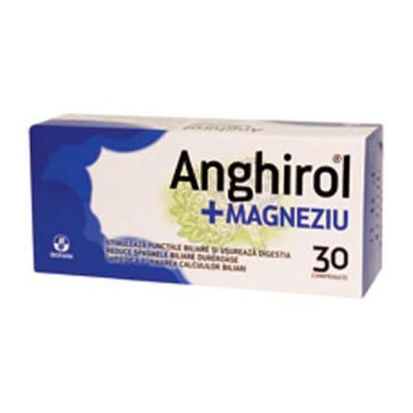 Anghirol +Magneziu, 30 comprimate(Biofarm)