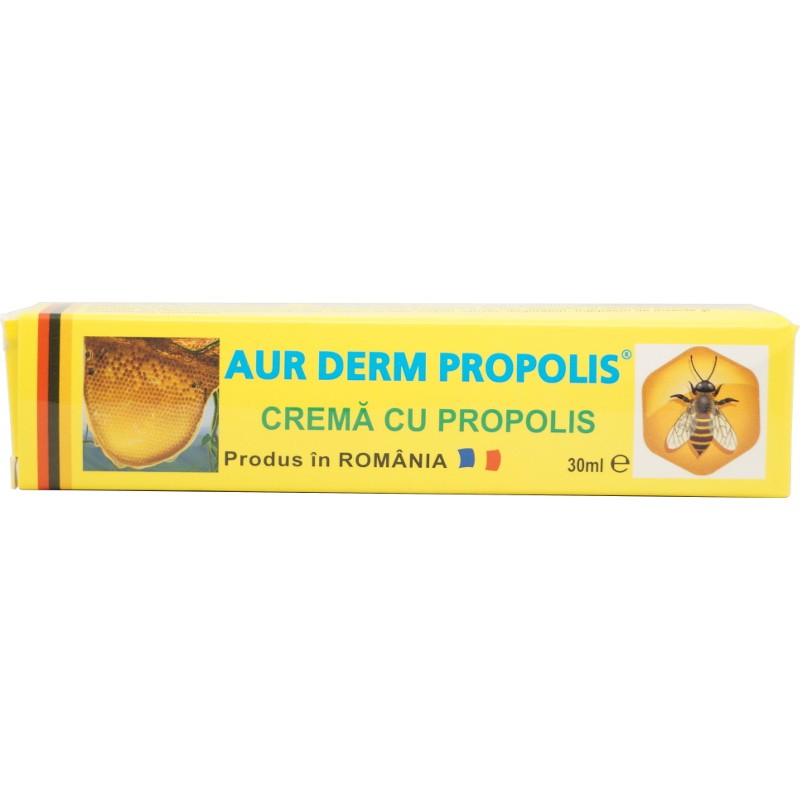 AurDerm crema cu propolis .30ml(LaurMed