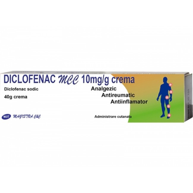 Diclofenac MCC 10mg/g crema 40g