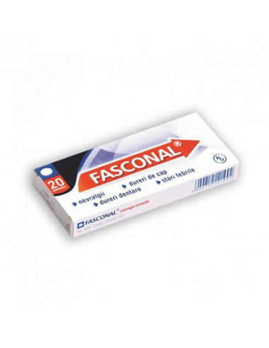 Fasconal  ,20 comprimate