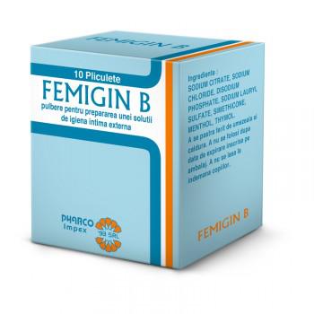 Femigin B  10 plicuri